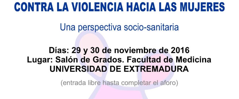 Medicina acoge las “Jornadas de Sensibilización contra la Violencia Hacia las Mujeres”