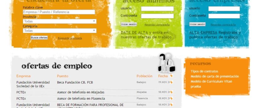 Abierto el plazo de inscripción para recién titulados del IV Programa de Becas para Empresas Extremeñas de la Fundación CB