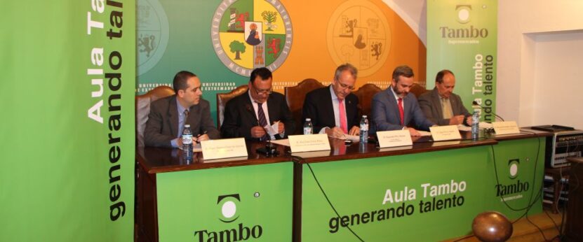 La creación del Aula Tambo-UEx impulsará el talento emprendedor