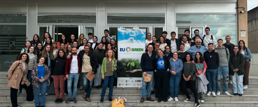 EU GREEN promueve la plantación de árboles en los cuatro campus de la Universidad de Extremadura