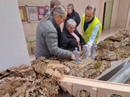 Visita Afiliados ONCE Junto A Juan Saumell Al Belén Inclusivo De La Escuela Politécnica