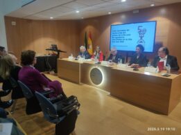 Mesa Presidencial Acto Académico En Hornor A San José, Patrón De La Escuela De Ingenierías Industriales