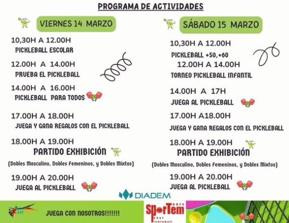 Programa De Actividades Del SAFYDE En La Feria Del Deporte De Extremadura