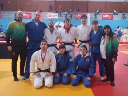 Francisco González, medalla de bronce en el Campeonato de España Universitario de Judo