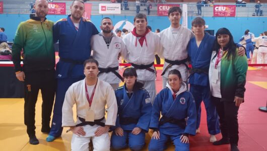 Francisco González, medalla de bronce en el Campeonato de España Universitario de Judo