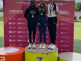 Samira Zarhloul medalla de bronce en el triple salto