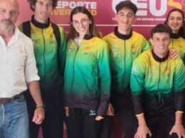 quipo Atletismo De La UEx En El Campeonato De España Universitario De Atletismo