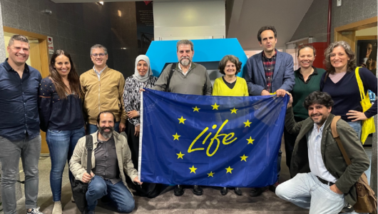 Los proyectos europeos en los que participa la UEx “LIFE LANDSCAPE FIRE” y “LIFE DESERT-ADAPT”, f...