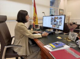 Primera reunión anual de la comisión de Relaciones Internacionales del G-9, bajo la presidencia d...