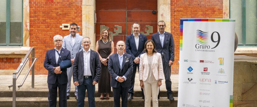 Foto De Grupo De Rectores De G9 en la Asamblea del País Vasco el 3 y 4 de julio