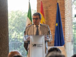 Jaime Rossell En El Curso De Campus Yuste 40 Años Del Ingreso De España En La CEE Que Dirige