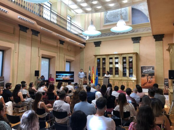 Momento De La Clausura Del Programa UniRural El 16 De Julio De 2025 En La Sede De La Diputación De Badajoz