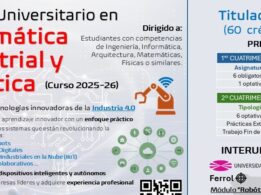 La Universidad de Extremadura oferta un Máster en Robótica único en España
