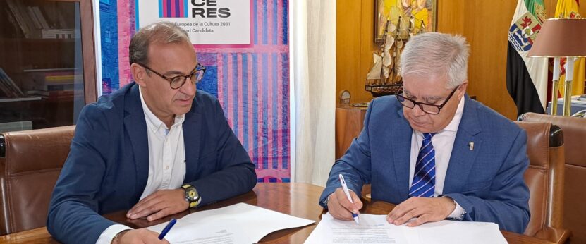 Firma del Acuerdo De Adhesión A La Candidatura De Cáceres Como Ciudad Europea De La Cultura En 2031