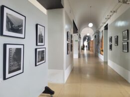 Sala cultural “El Cubo” con la exposición