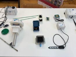 Dispositivos de SenForFire presentados en la reunión Évora