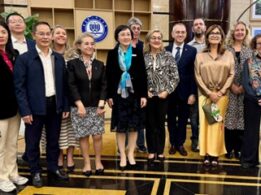 Foto De Grupo De La Inauguración De La Semana Cultural De La UEx En Chongqing