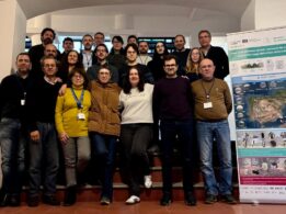 Foto de grupo del equipo de trabajo de SenForFire en la reunión de Évora