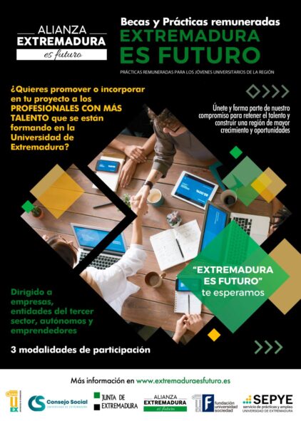 Cartel Empresas Extremadura Es Futuro