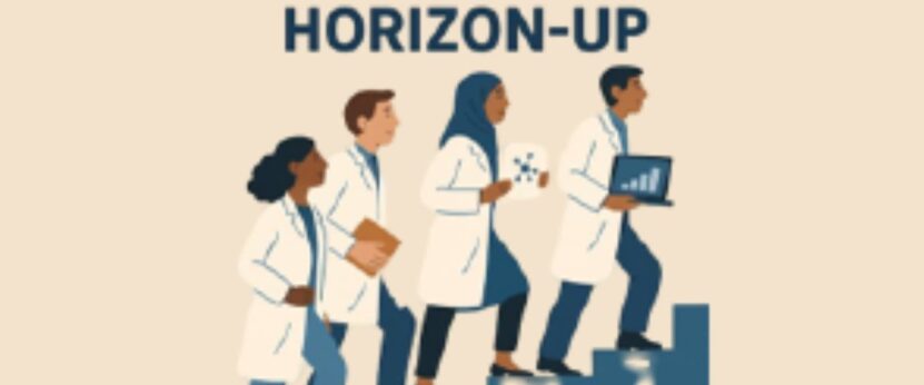 Cartel adaptado del proyecto Horizon Up