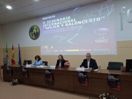 Inauguración Del II Seminario Internacional Mujer Y Baloncesto