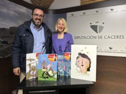 Los Profesores José Soto Y Hanna Martens Con Los Volúmenes Traducidos