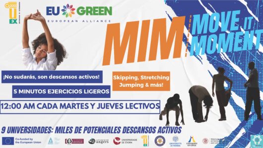 Arranca MIM -Move It Moment-, la iniciativa de descansos activos organizada por EU GREEN