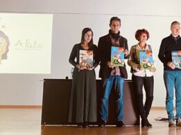 Presentación En Valverde Del Fresno De Los Volúmenes Traducidos A A Fala De La Colección El Pico De La Cigüeña